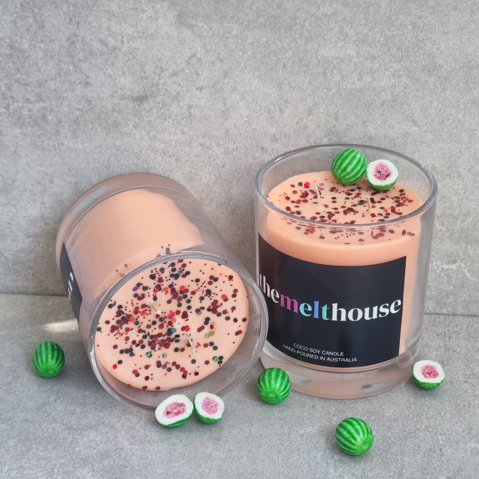 Watermelon Candle Candle